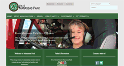 Desktop Screenshot of cityofmanassaspark.us